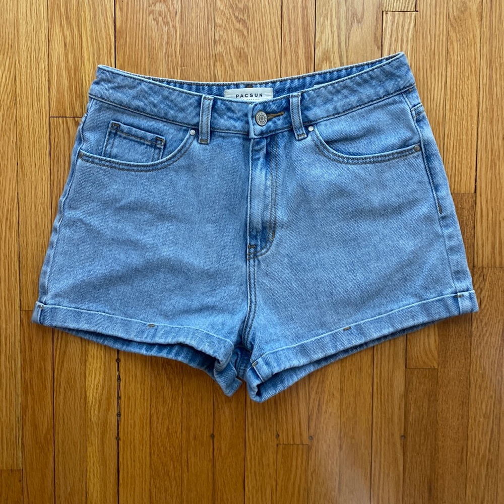 Pacsun blue jean shorts